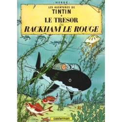 TINTIN - T12 - LE TRESOR DE RACKHAM LE ROUGE 